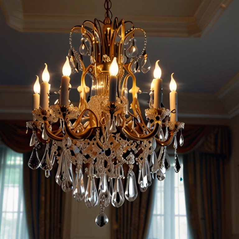 Radiant chandelier